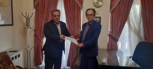 امضاي تفاهم نامه همكاري،بين انتشارات مهدخت و انجمن ايراني مطالعات غرب آسيا